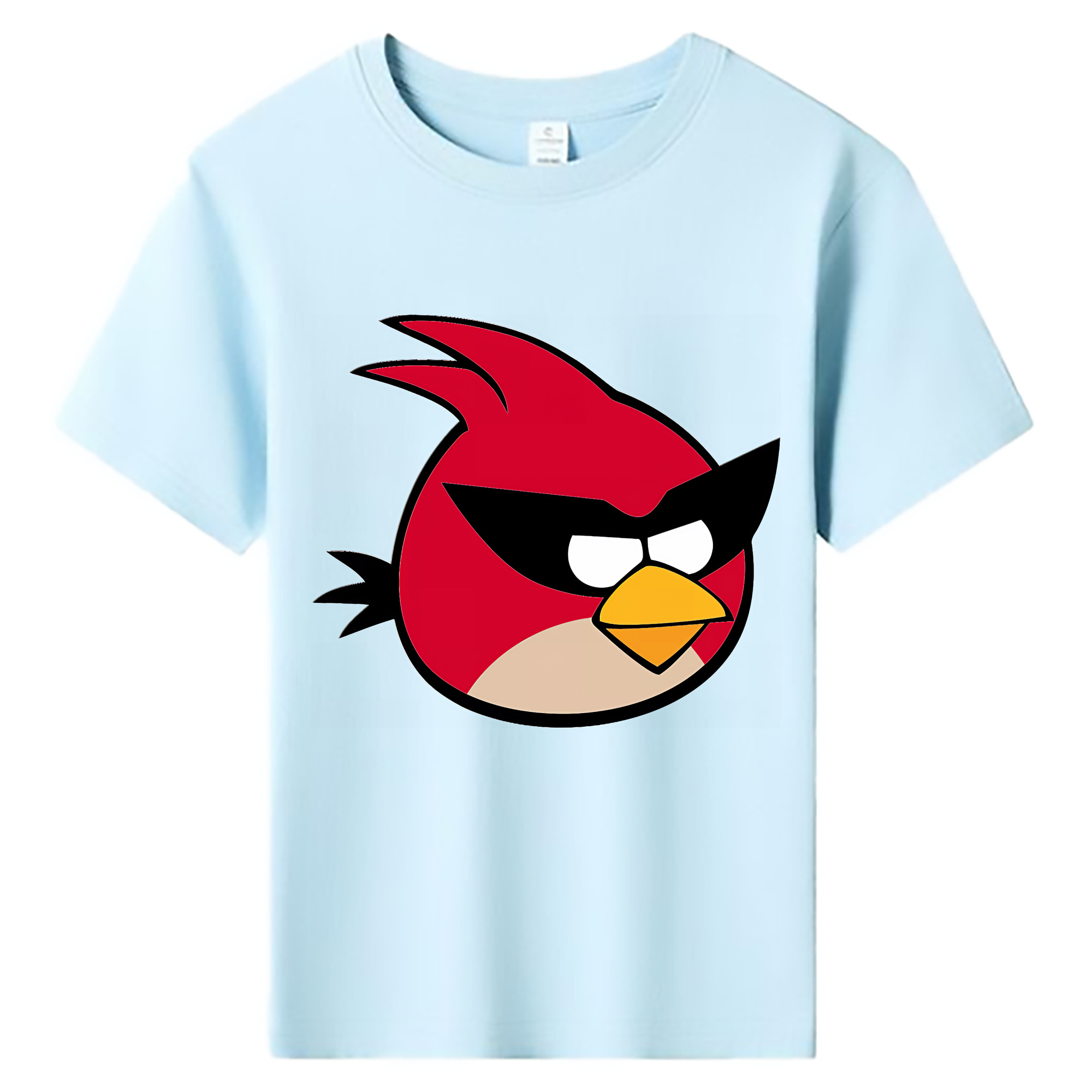 （画像用） Angry Birds アングリーバード 綿100％キッズTシャツ（フロントプリント）